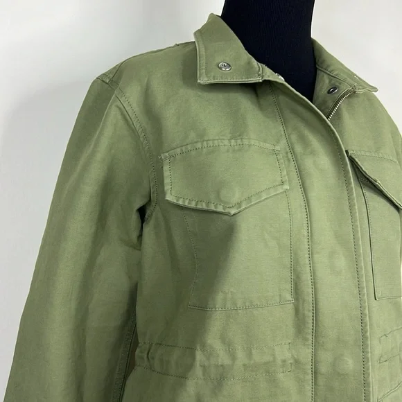 EVERLANE The Modern Utility Jacket in Green XS - Picture 8 of 12